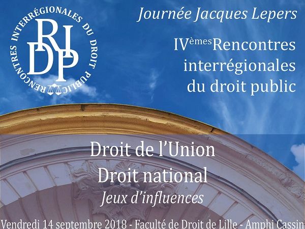 4ème rencontres interrégionales du droit public